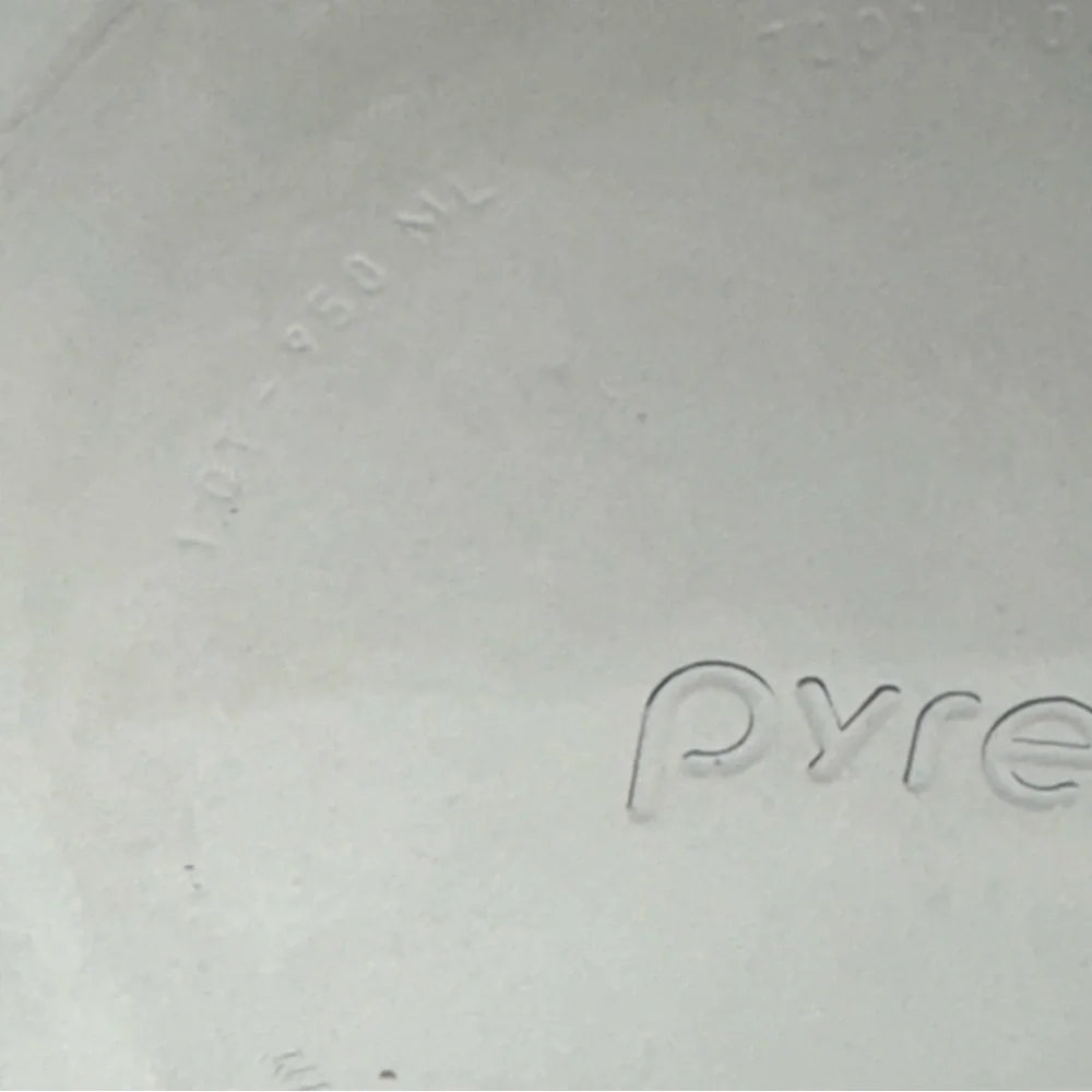 Pyrex 100th Anniversary Limited Edition 1 Qt Retro Blue Dot Glass Storage Dish